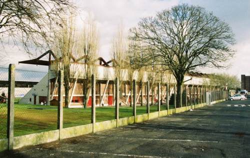 Stade Nungesser - Haupttribne Rckansicht